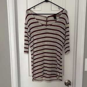 BKE striped tunic